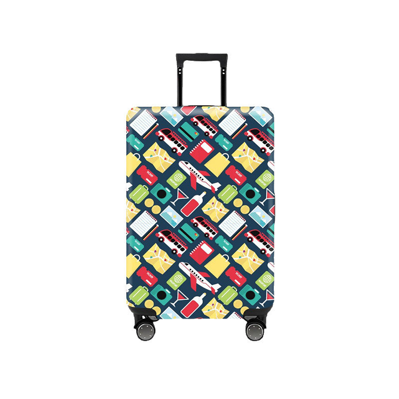 Women's Hard Shell Travel Suitcase with Eye-Catching Phrase Design Bowlift