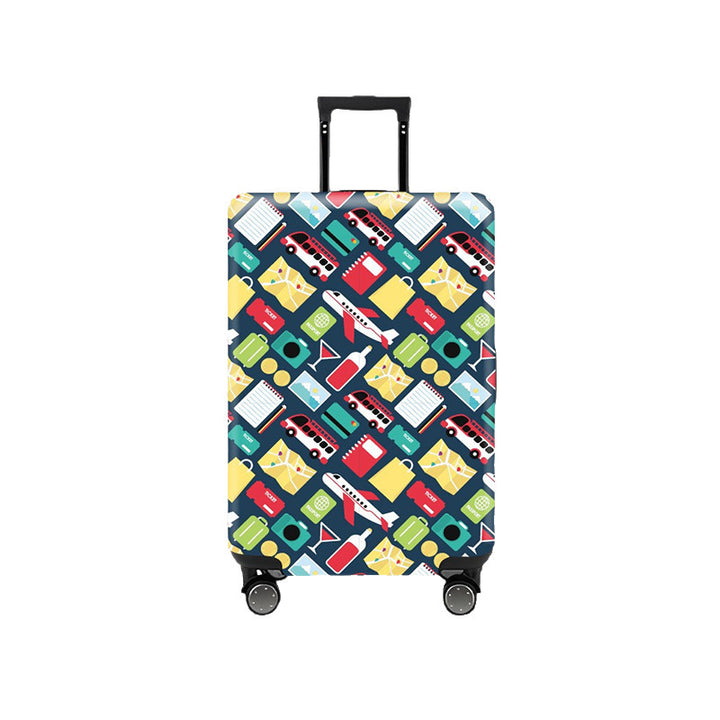 Women's Hard Shell Travel Suitcase with Eye-Catching Phrase Design Bowlift