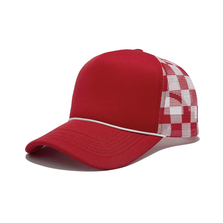 Women's Sporty Trucker Cap with Mesh Insert Bowlift