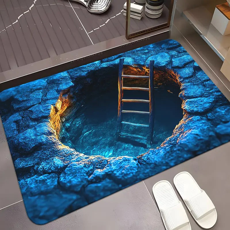 3D Illusion Welcome Mat Bowlift
