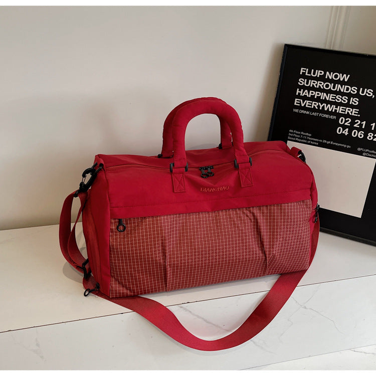 Sporty Travel Bag With Versatile Shopping Options Bowlift