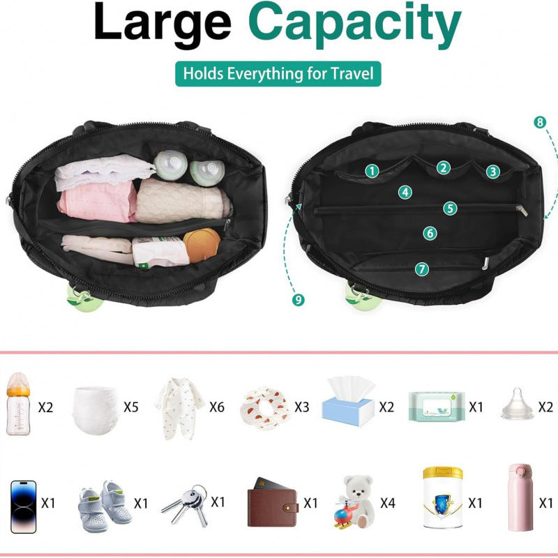 Fashionable Tote Bag with Spacious Compartments and Insulating Interior Bowlift