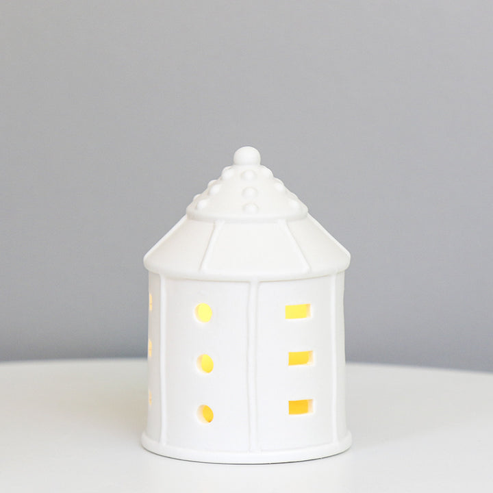 Ceramic House-Shaped Aroma Diffuser Bowlift