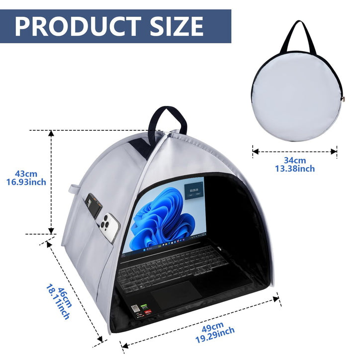 Laptop-Operating Tent Bowlift
