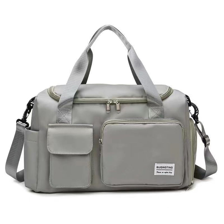 Sporty Travel Bag With Multiple Compartments Bowlift