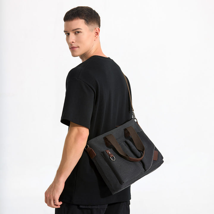 Durable Multi-Pocket Work Tote Bag Bowlift