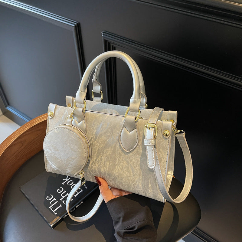 Chic Structured Satchel Bowlift