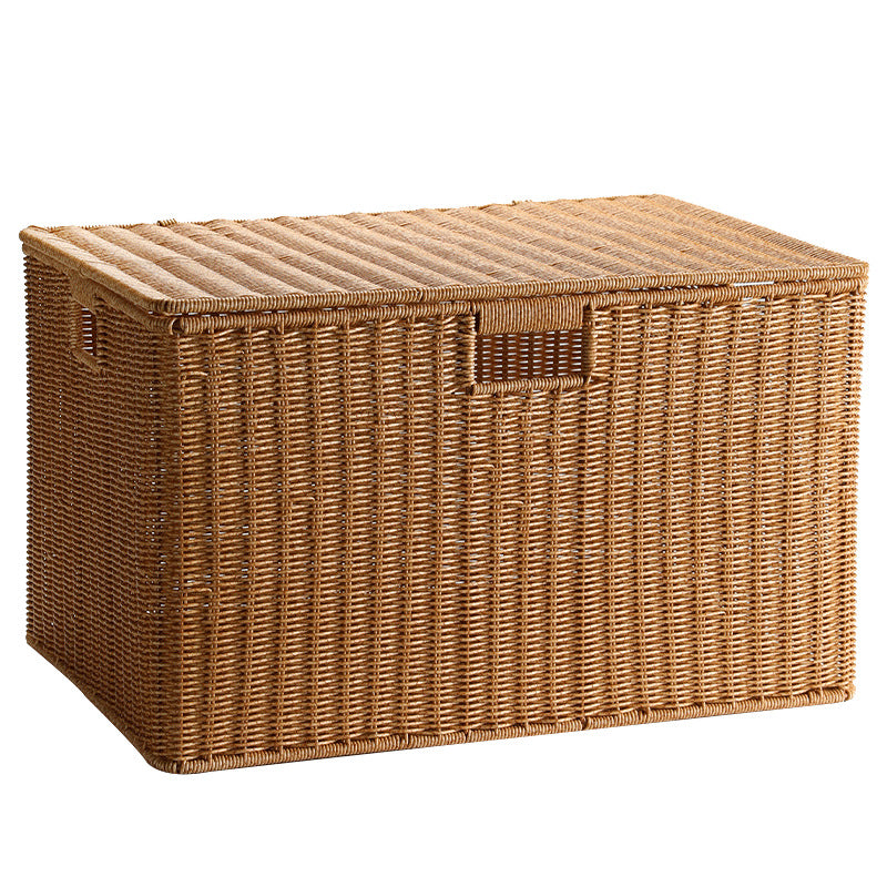 Unisex Multifunctional Storage Box made of natural wicker Bowlift