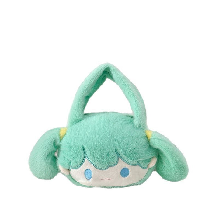 Playful plush handbag with ears and character design Bowlift