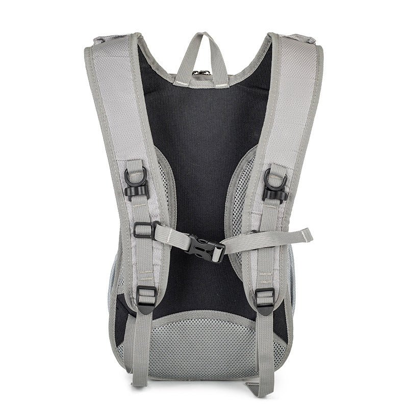 Unisex nan lighter hydration backpack with integrated hydration system breathable mesh back and side mesh outer pockets Bowlift