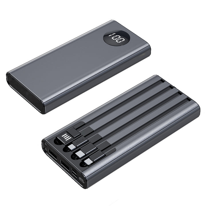 Portable power bank with multifunctional USB port and digital display Bowlift