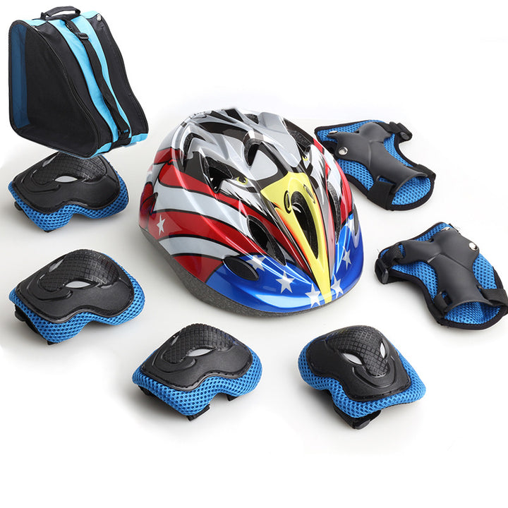Children's Multi-Protection Sports Safety Gear Set Bowlift