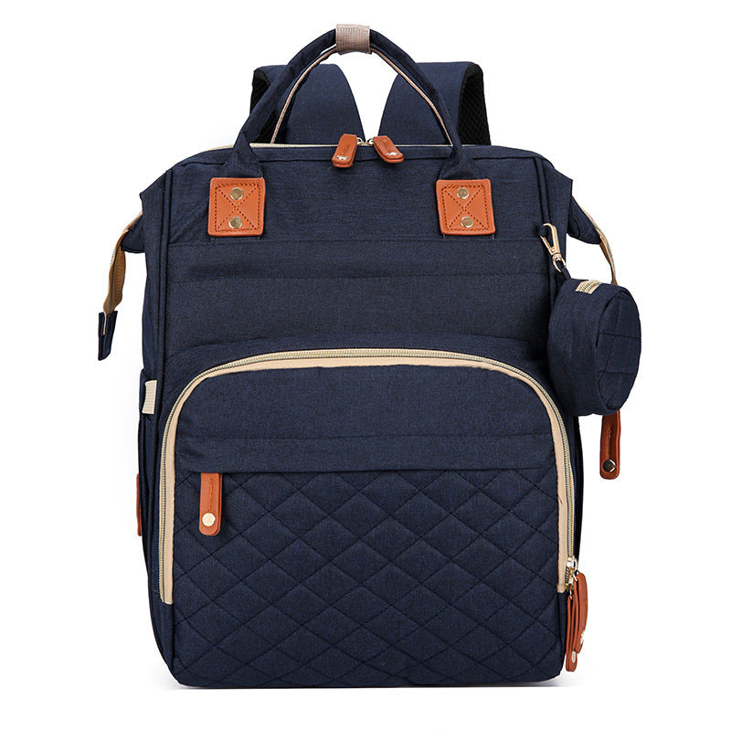 Multi-Purpose Quilted Travel Backpack Bowlift