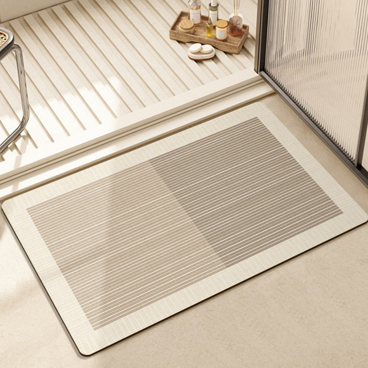 Modern Textured Bath Mat Bowlift
