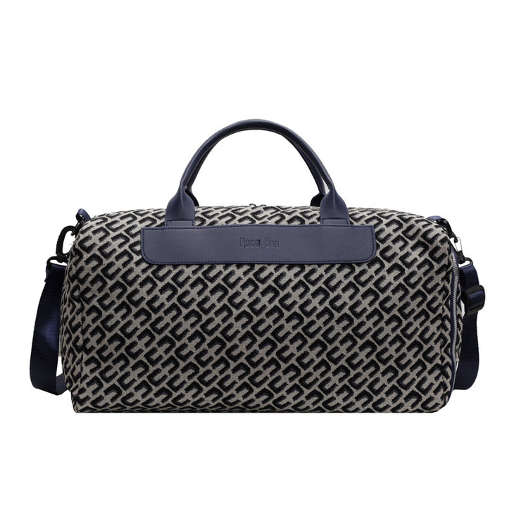 Elegant Patterned Travel Duffle Bowlift