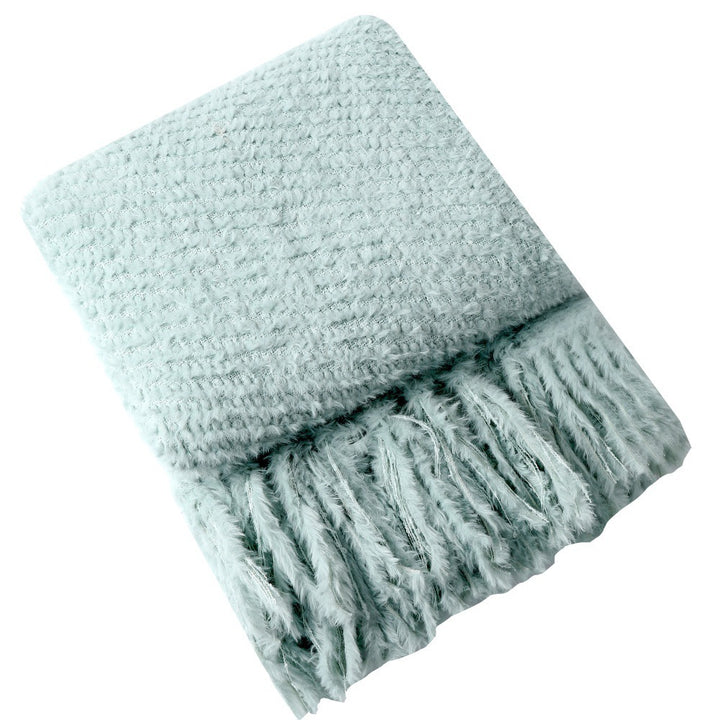 Soft Textured Throw Blanket Bowlift