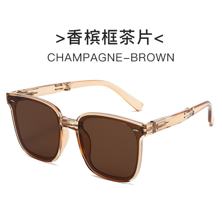 Ladies elegant square sunglasses with stylish tortoiseshell pattern and UV protection Bowlift