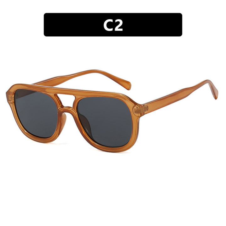 Women's fashionable sports sunglasses with wide, flexible frame Bowlift