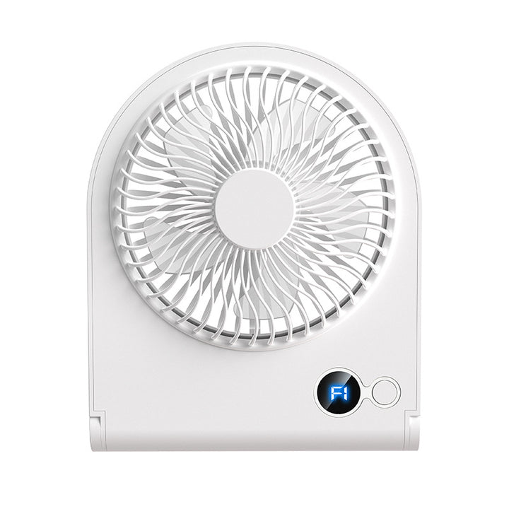 Compact Rechargeable Desktop Fan Bowlift