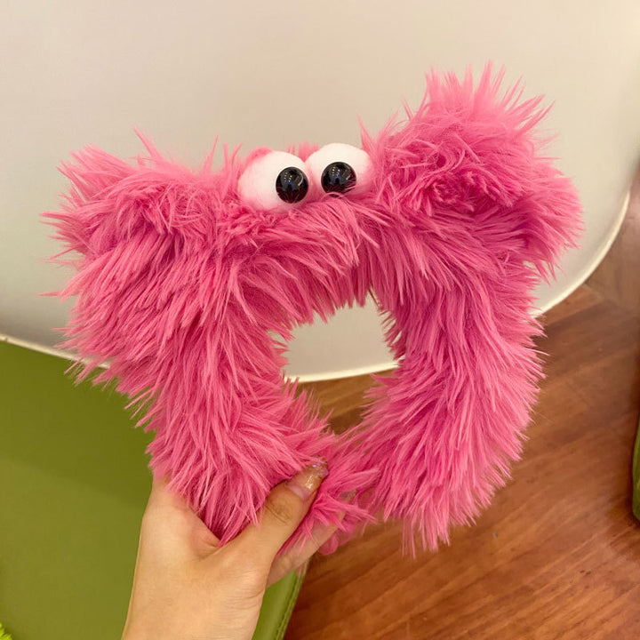 Plush Alien Headband Bowlift