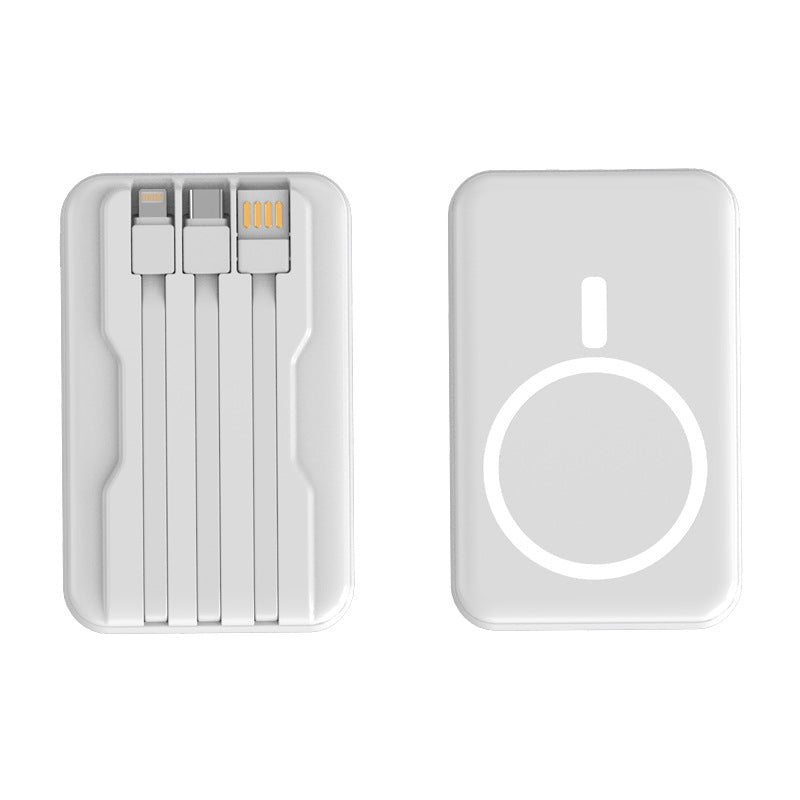 Portable Magsafe Powerbank with Integrated Fast Charging Function Bowlift
