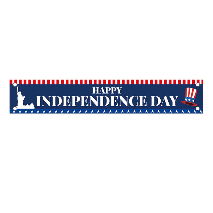 Unisex garden banner with patriotic design by Bowlift