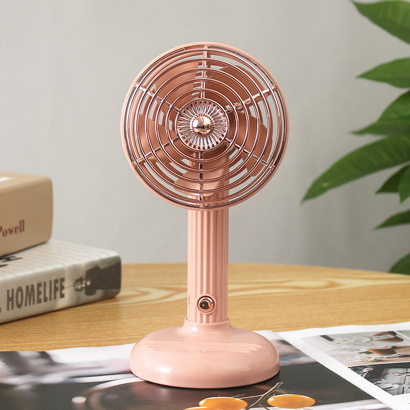 Ladies Portable Table Fan with Flexible Tilt Mechanism Bowlift