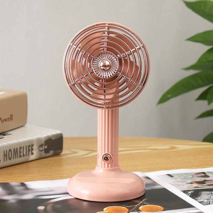 Ladies Portable Table Fan with Flexible Tilt Mechanism Bowlift
