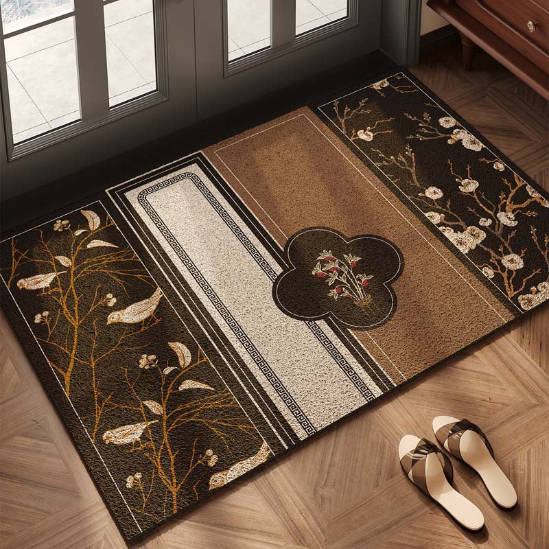 Checkerboard Pattern Welcome Mat Bowlift