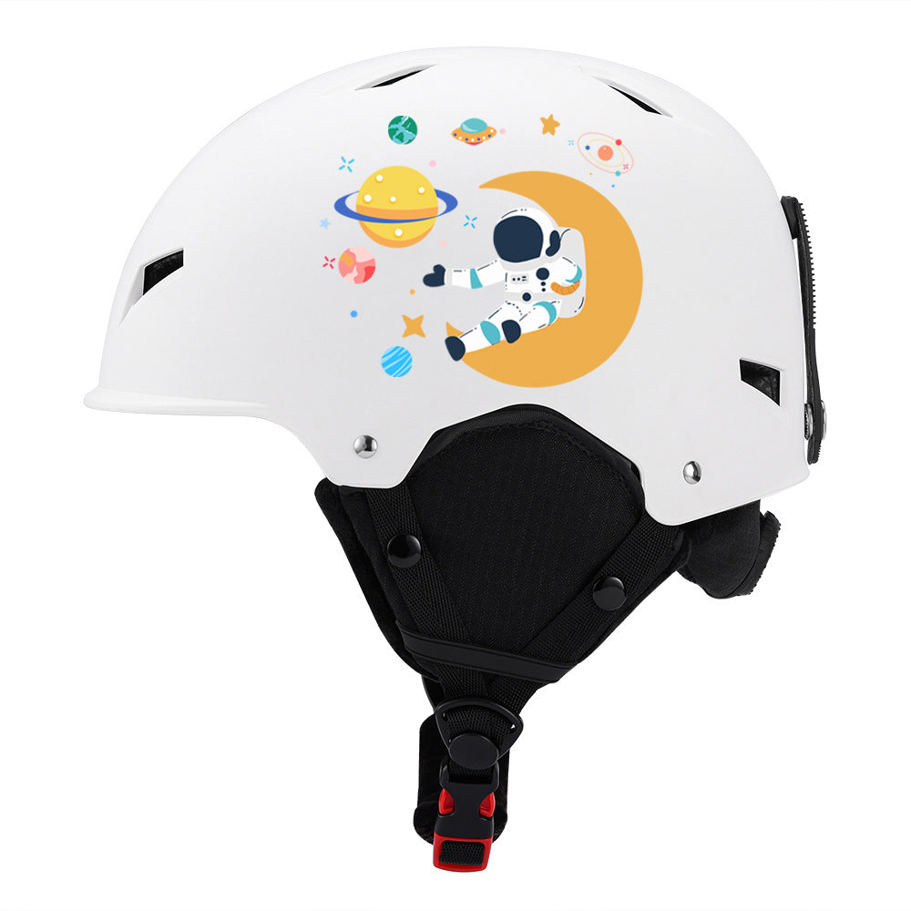 Cartoon-Themed Safety Helmet Bowlift