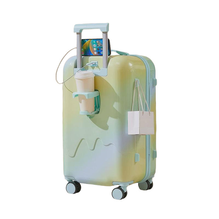 Gradient Hard-Shell Cabin Suitcase Bowlift