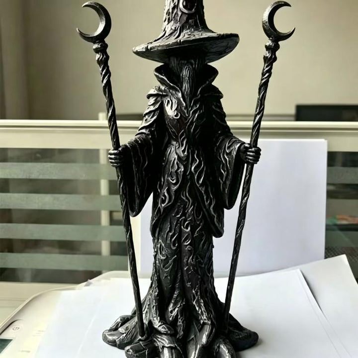 Decorative Witch Statue Bowlift