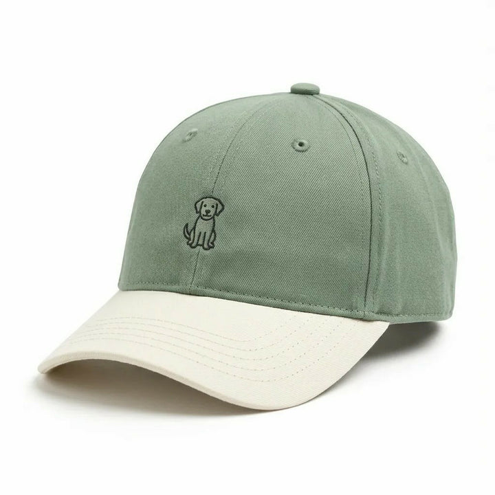 Women's playful baseball cap with dog motif Bowlift