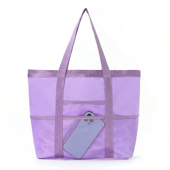 Multifunctional shopping bag with practical outer pockets Bowlift