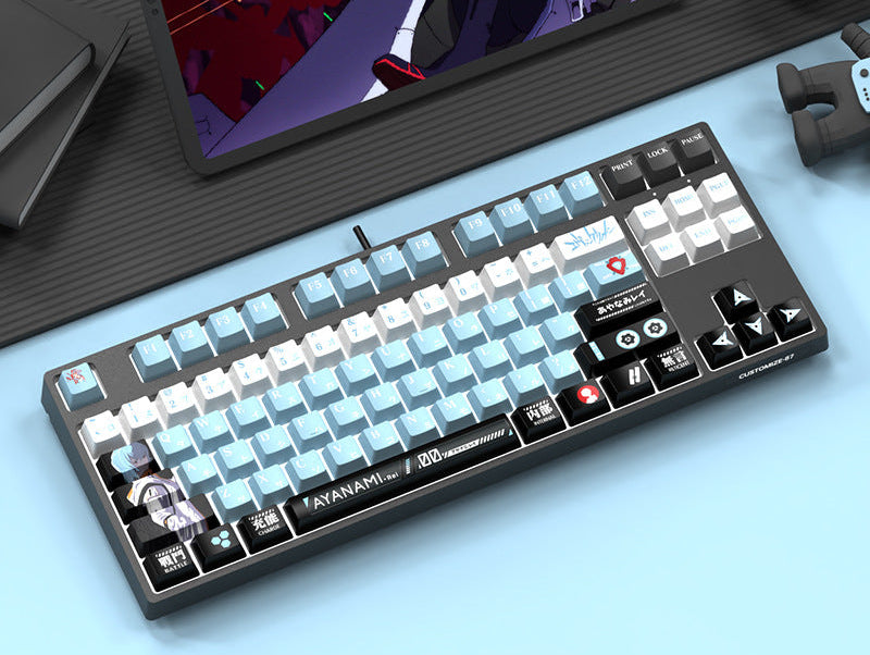 87-Key Custom Mechanical Keyboard Bowlift