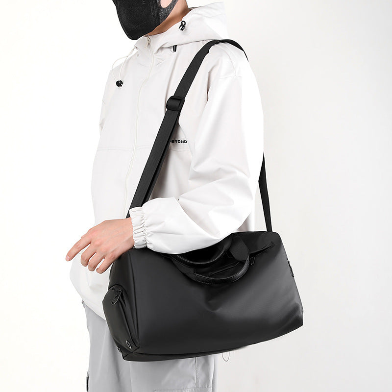 Versatile Sports Duffel Bag with Removable Shoulder Strap Bowlift