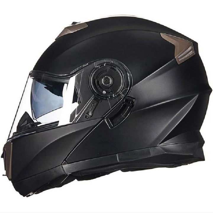 Full-Face Motorcycle Helmet with Advanced Ventilation Bowlift