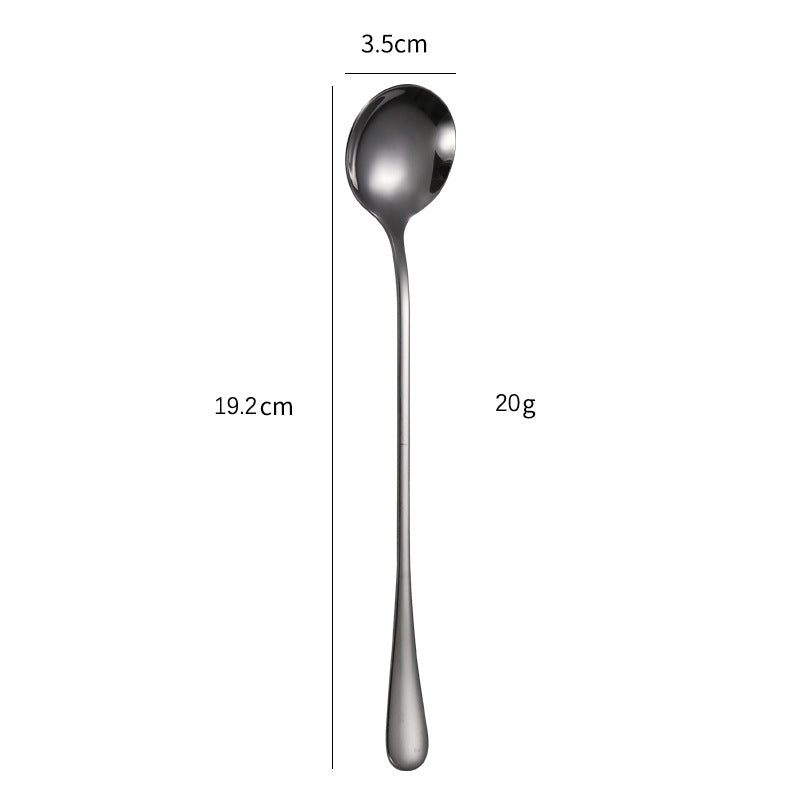 Elegant teaspoon with polished gold surface Bowlift