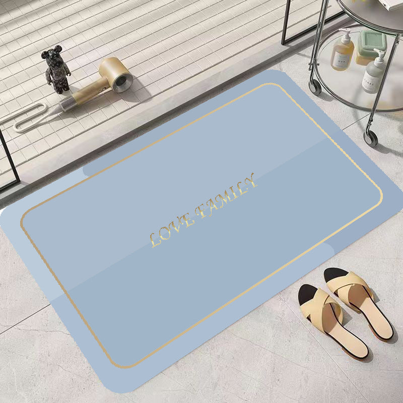 Elegant Family-Themed Soft Area Rug Bowlift