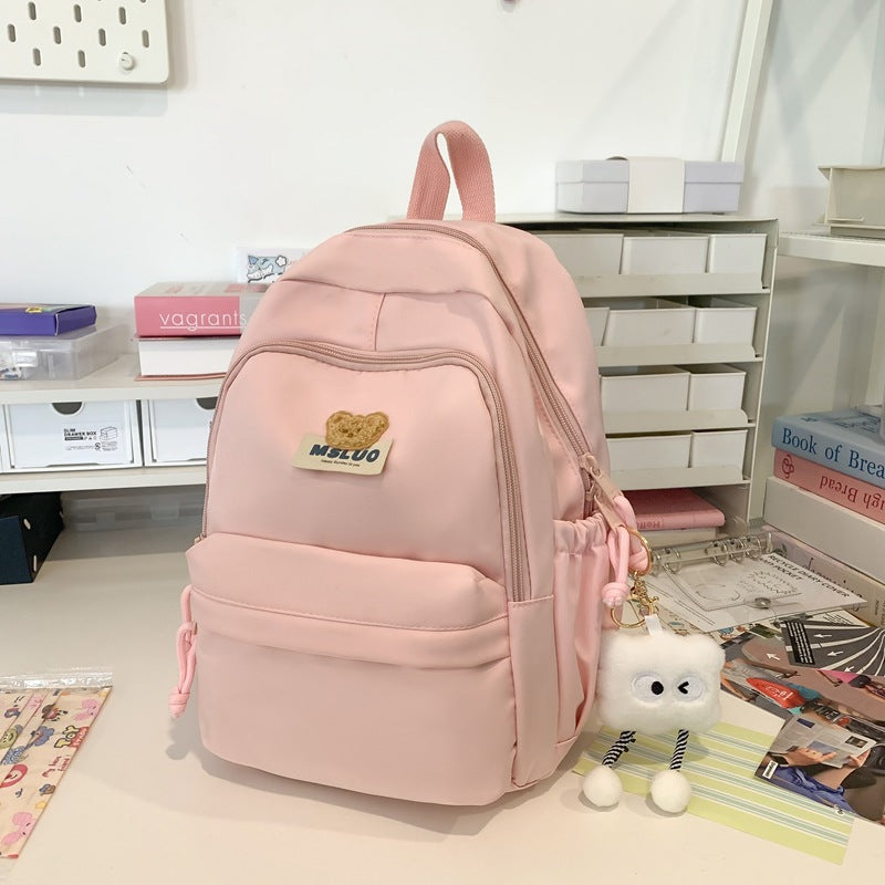 Casual Multi-Pocket School Backpack