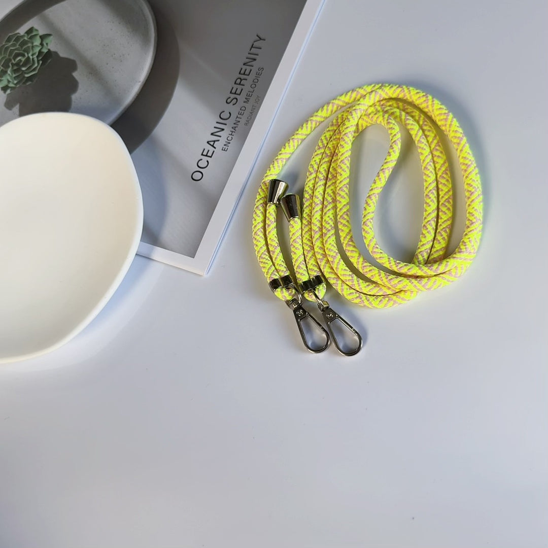 Adjustable Lanyard with Dual Clips Bowlift