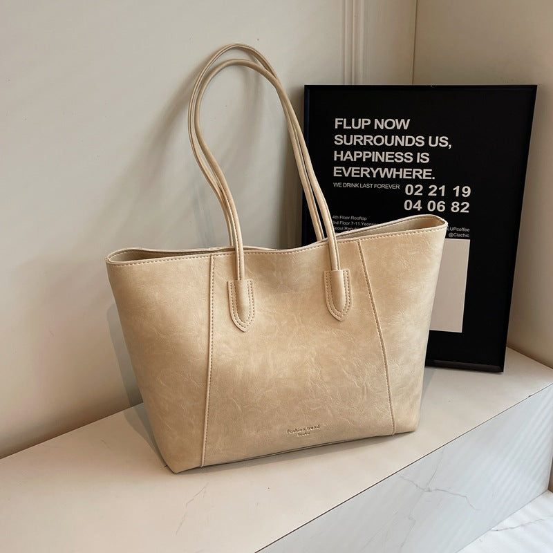 Premium Leather Tote Bag Bowlift