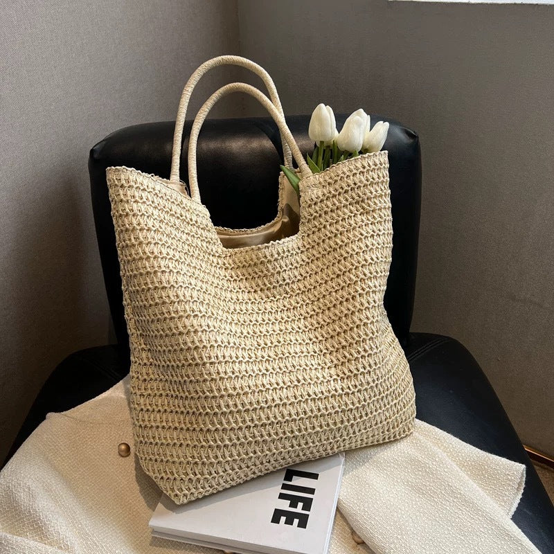 Casual Macrame Beach Bag Bowlift