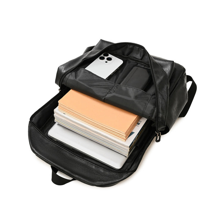 Executive Leather Backpack Bowlift