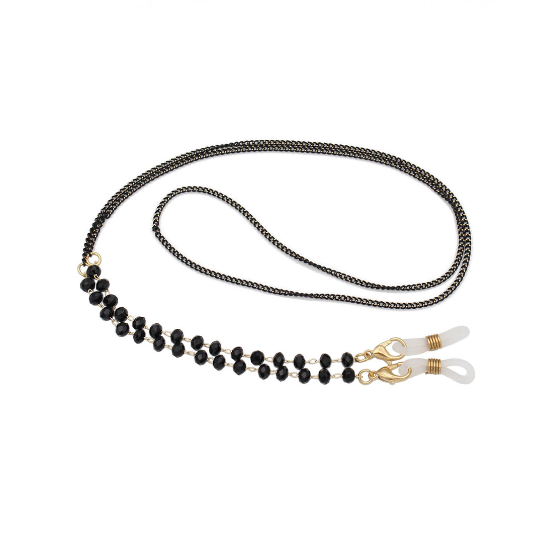 Elegant Pearl-Accented Eyewear Retainer Chain Bowlift