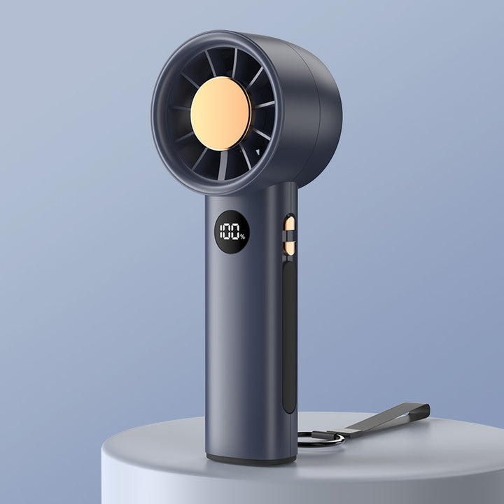 Women Portable Mini Air Fan with Battery Bowlift