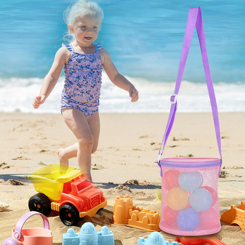 Durable mesh toy bag Bowlift