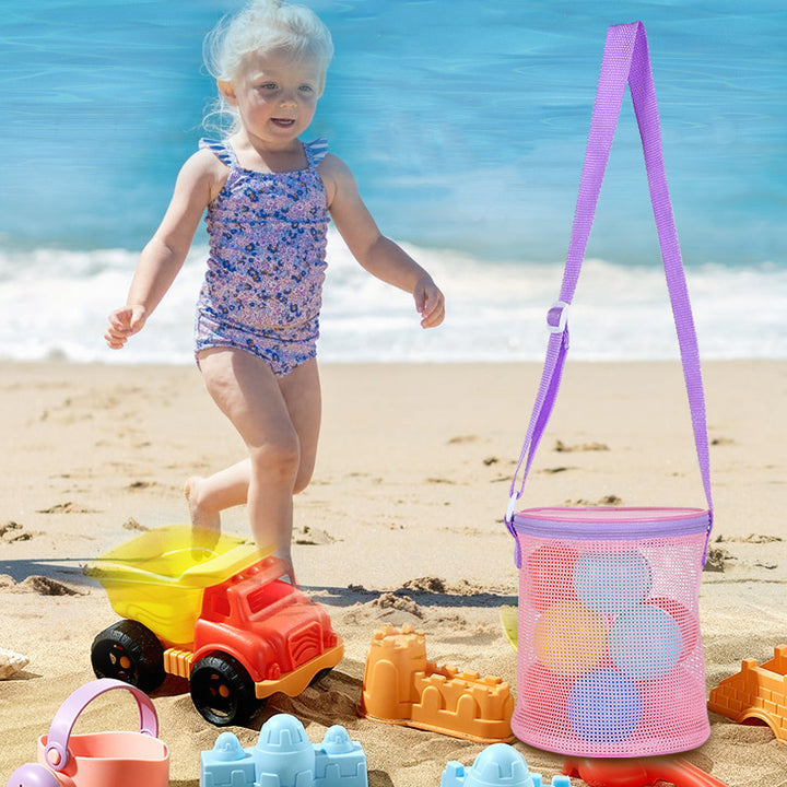 Durable mesh toy bag Bowlift