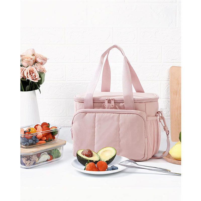 Practical cooler bag with insulated compartments Bowlift