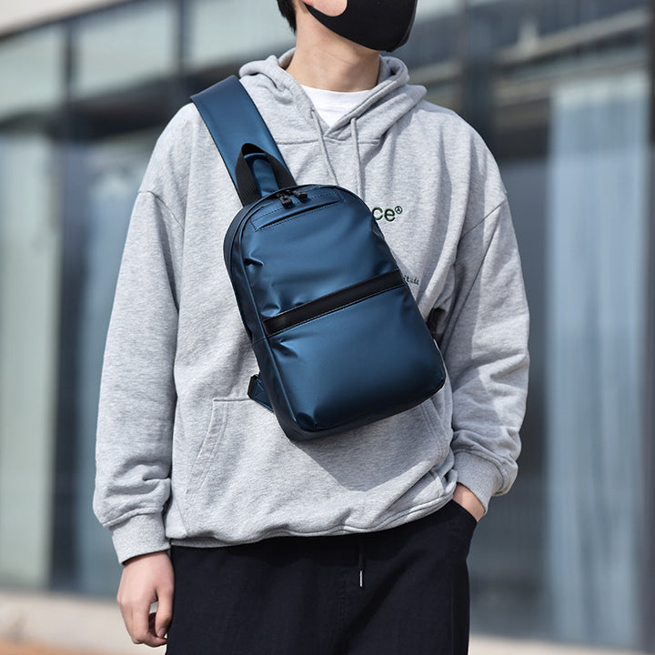 Lightweight Water-Resistant Sling Backpack Bowlift